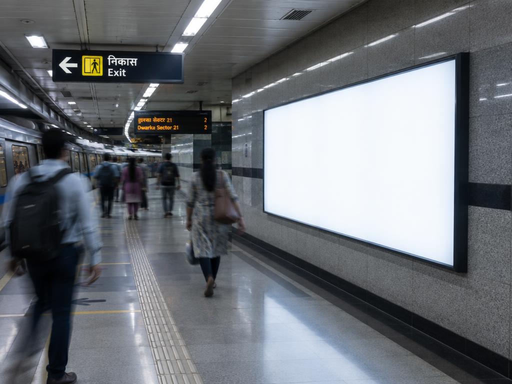Hitec City Metro Concourse Panel